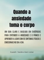 ansiedade que estou sentindo nesse momento.