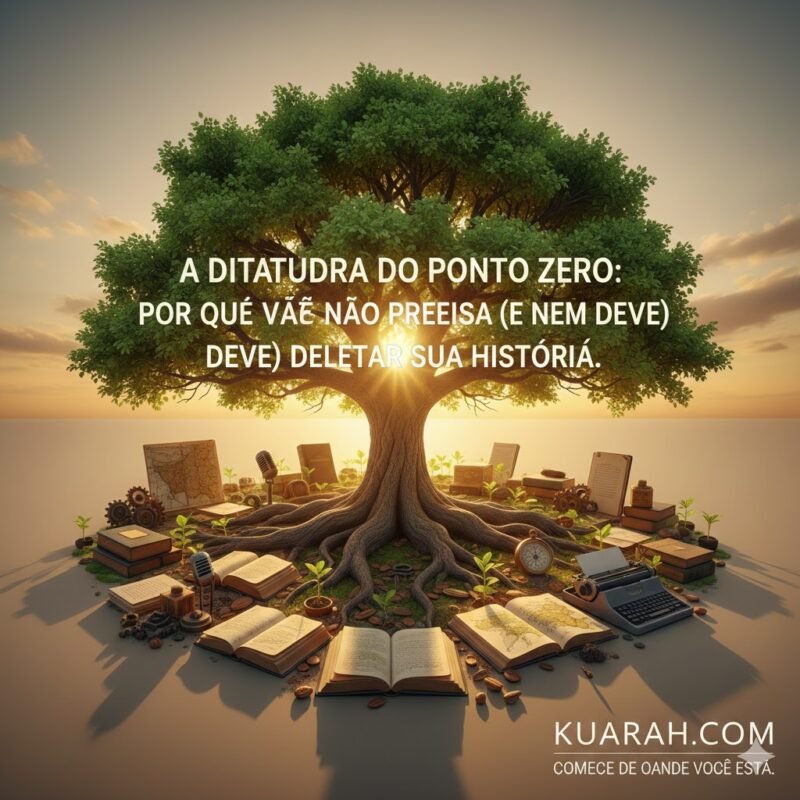 Não comece do zero. Comece de onde você está.